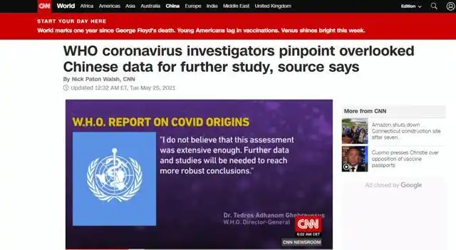 病毒溯源 福奇改口 美国舆论战_疫情溯源